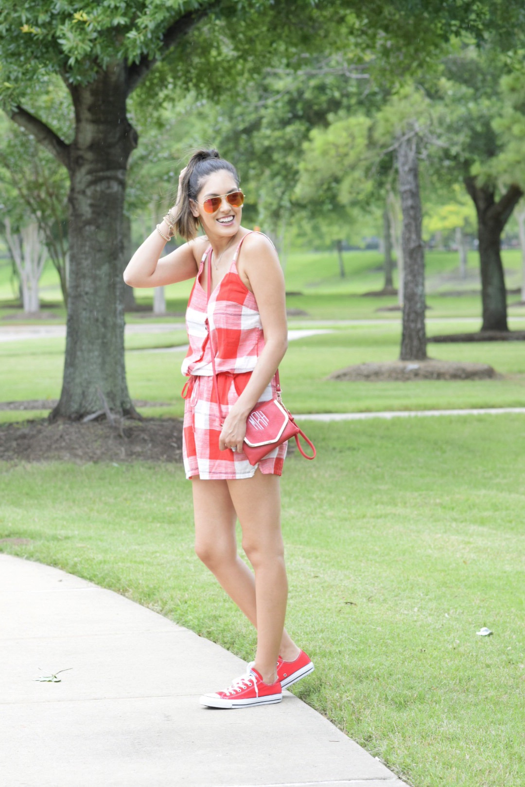 Checkered Romper STYLETHEGIRL