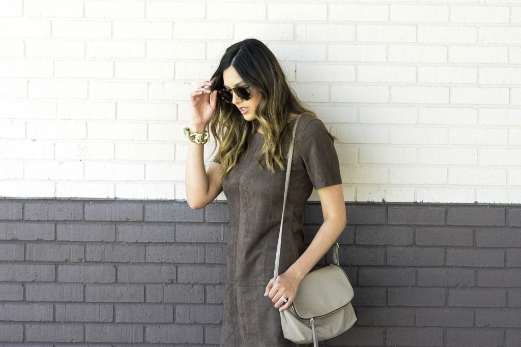 style the girl suede dress1