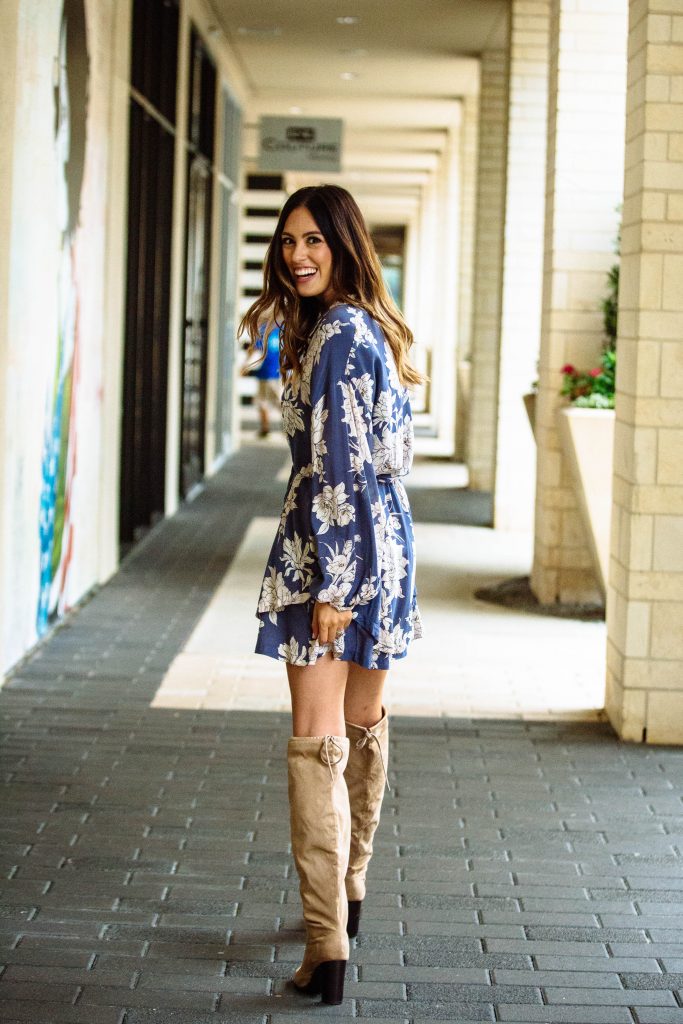 Free People Dress and OTK boots