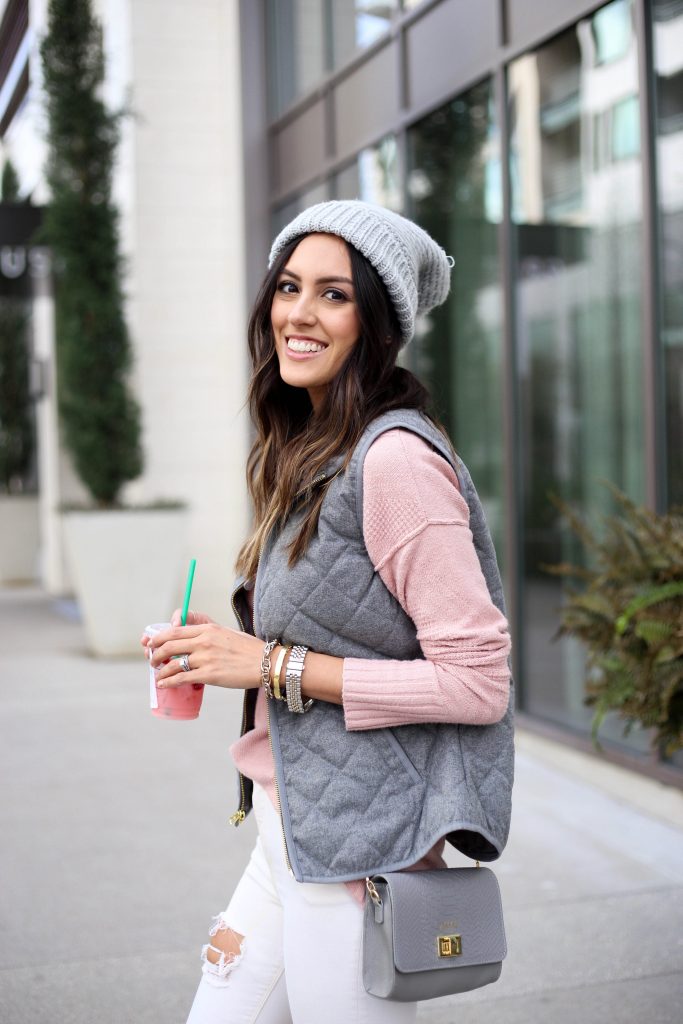 Style The Girl Pink and Grey