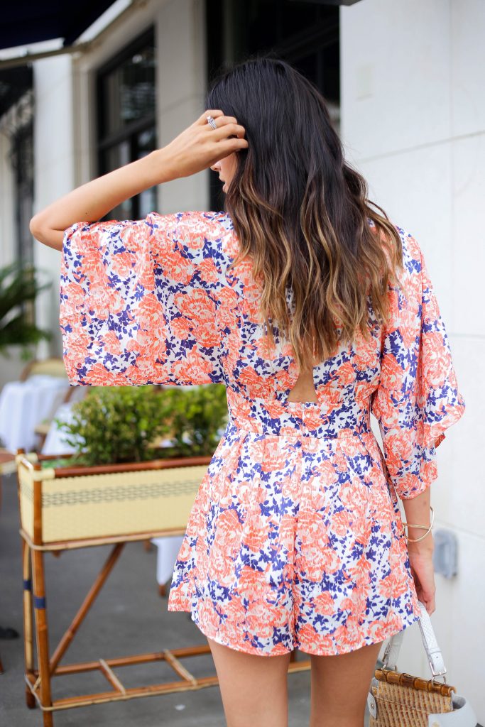 Style The Girl Floral Romper