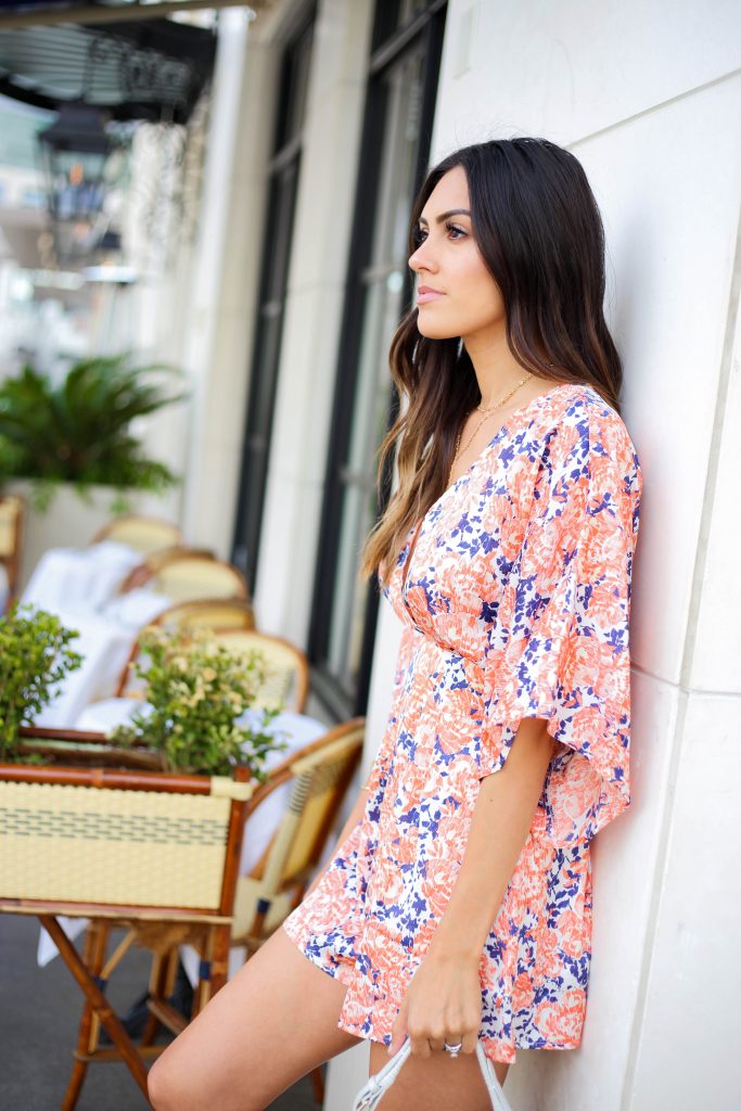 Style The Girl Floral Romper