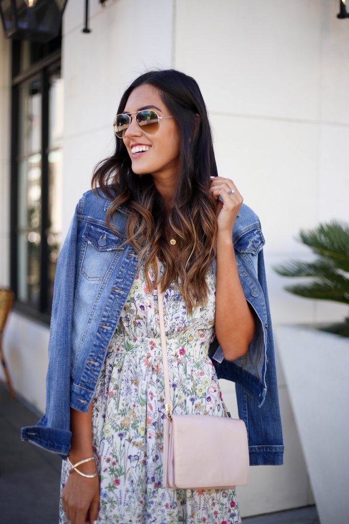 Style The Girl Floral Midi Dress