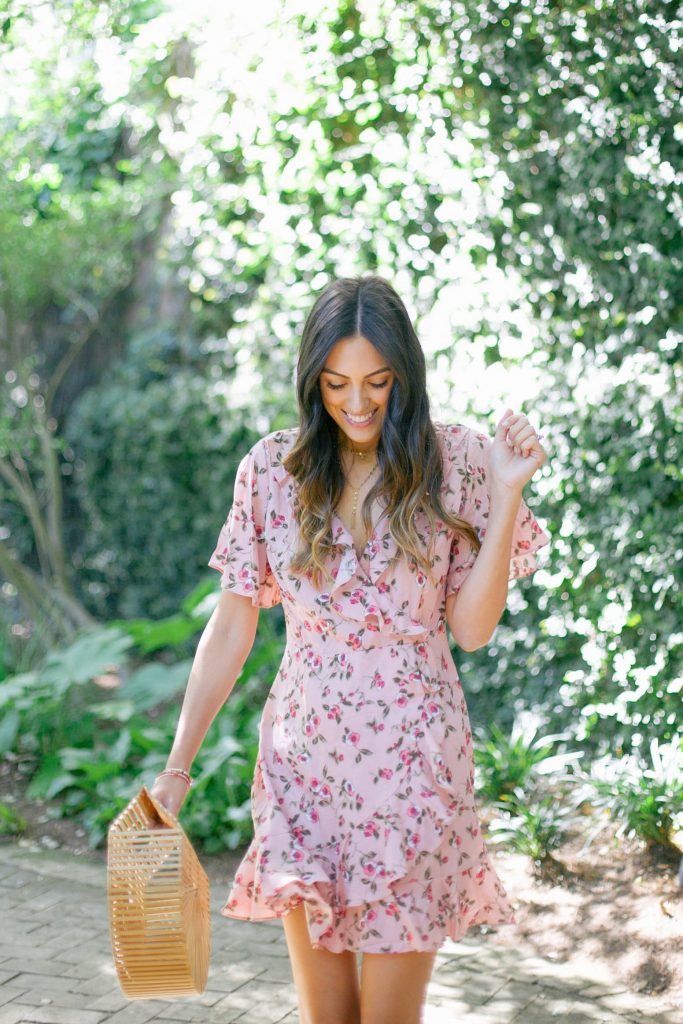Style The Girl Floral Wrap Dress