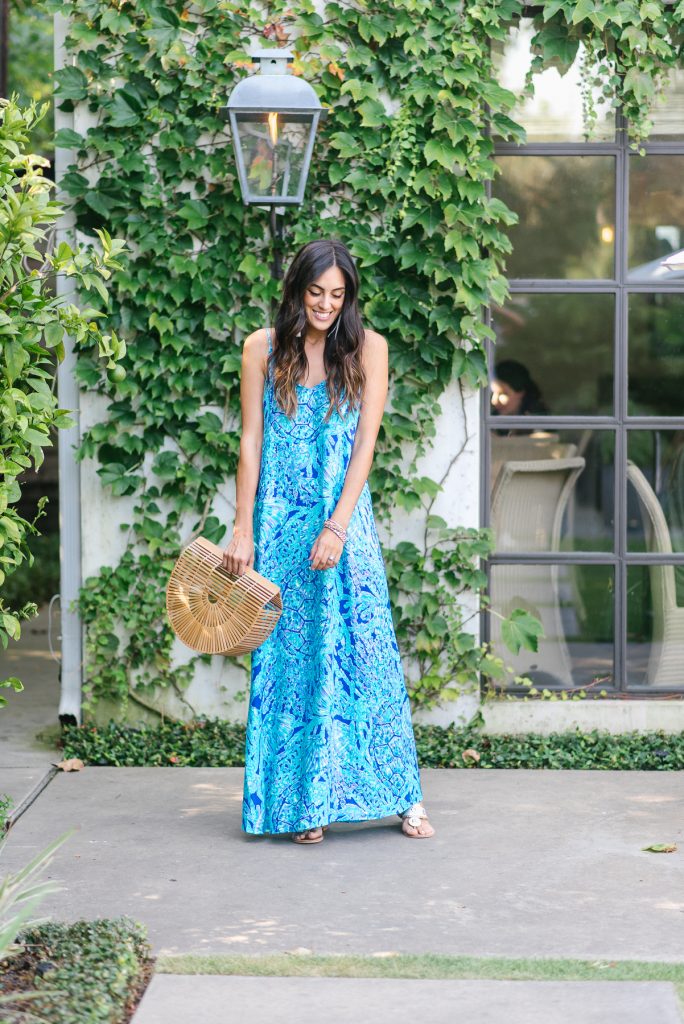 Style The Girl in Lilly Pulitzer Maxi Dress