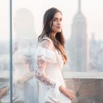 Style The Girl White Lace Dress NYFW