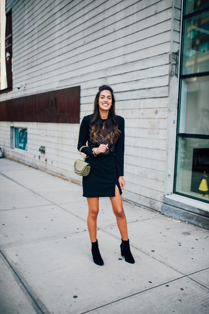 Style The Girl Little Black Dress for NYFW and Rent The Runway