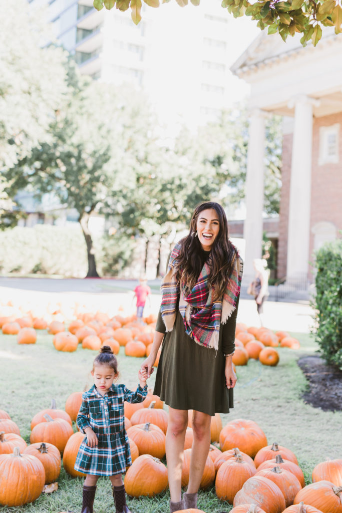 Style The Girl Pumpkin Patch Mommy and Me Look