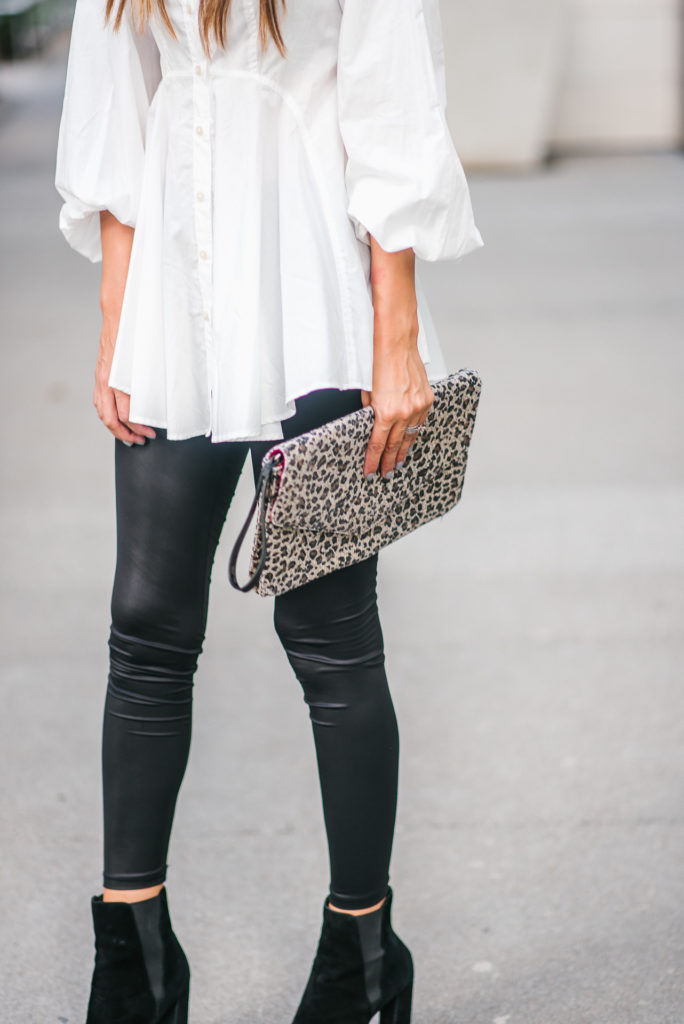Style The Girl Faux Leather Leggings