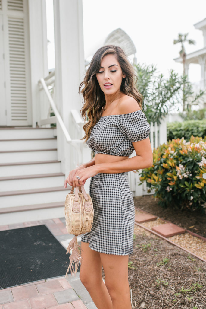 Style The Girl The Gingham Two Piece You Want This Season