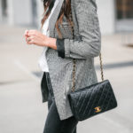 Style The Girl Checkered Blazer Look