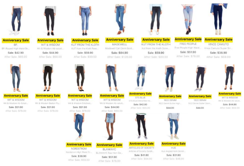 Nordstrom Anniversary Sale 2018 Preview Bottoms