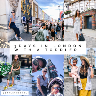 3 days in london with a toddler