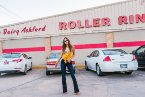 Roller Rink Photoshoot in Houston
