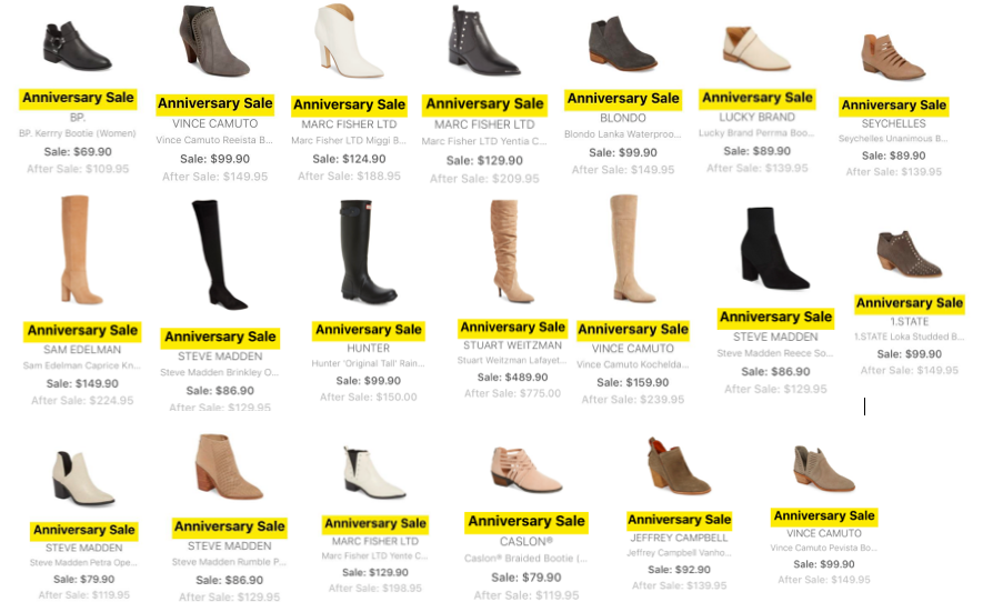 Nordstrom Anniversary Sale 2018 Preview Shoes