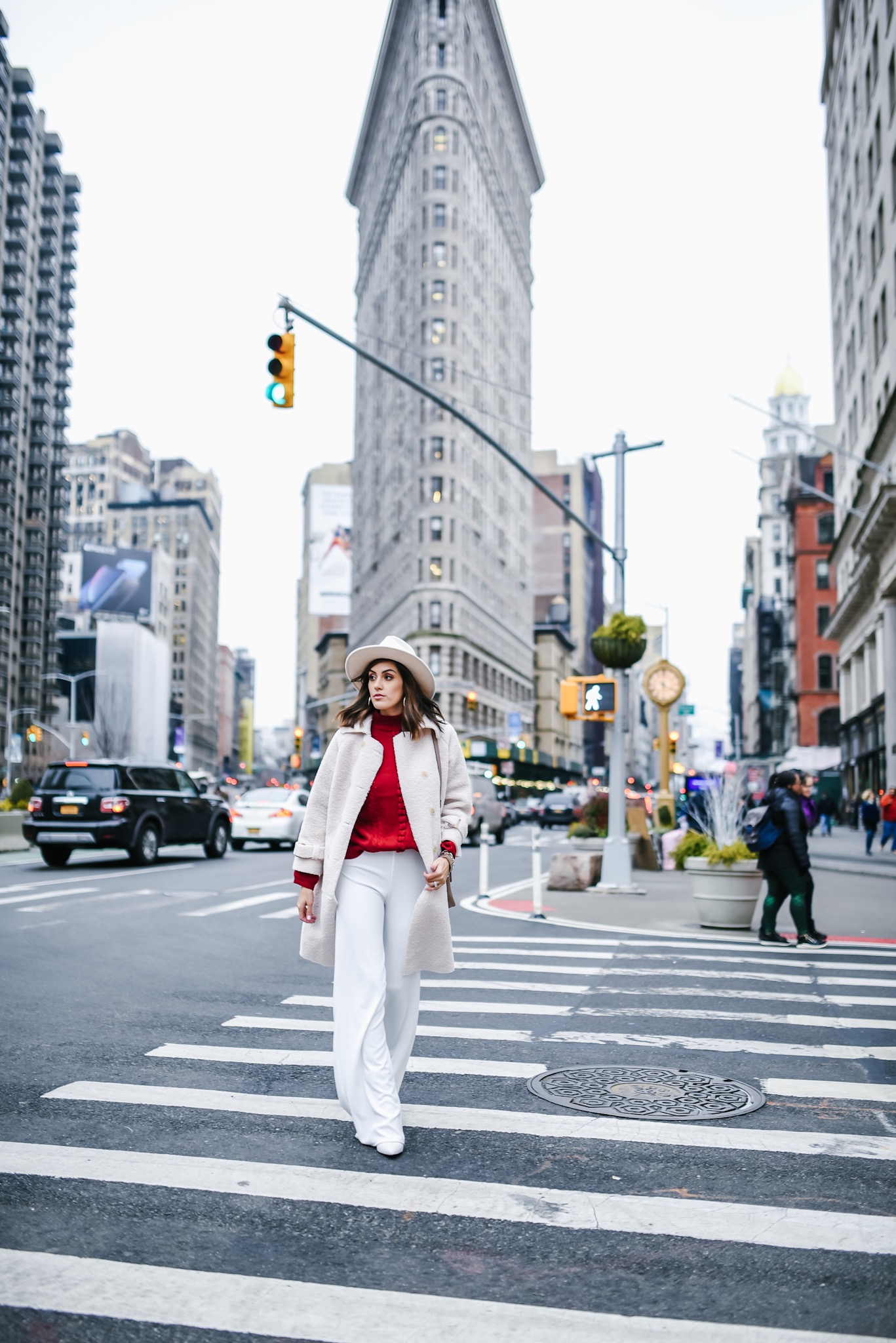White Wide Leg Pant main image 1
