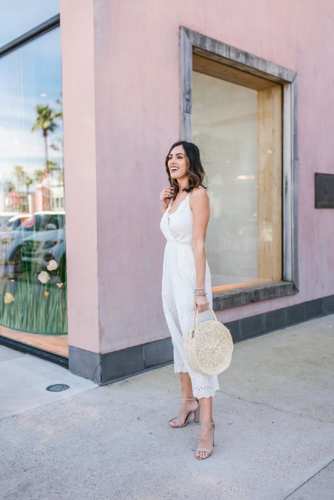 The Most Perfect White Jumpsuit On Major Sale - STYLETHEGIRL