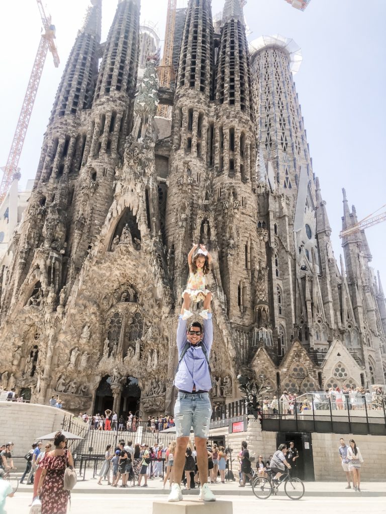 barcelona travel guide with a toddler