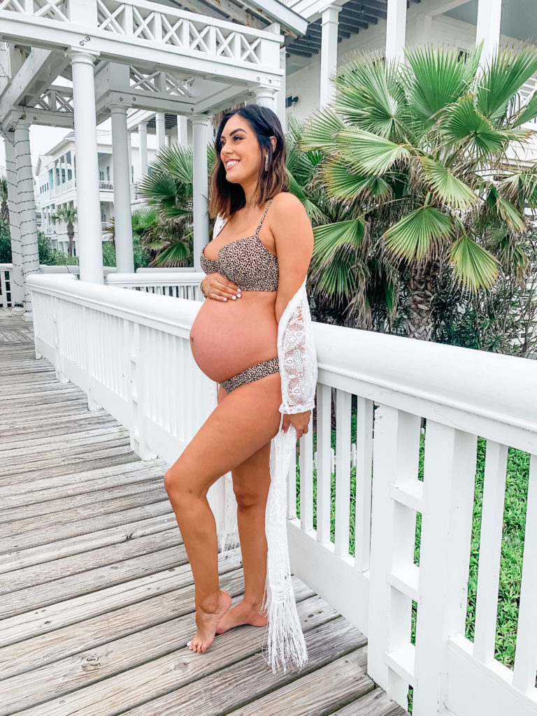 8 Non-Maternity Bathing Suits Perfect For The Bump Under $50 - STYLETHEGIRL