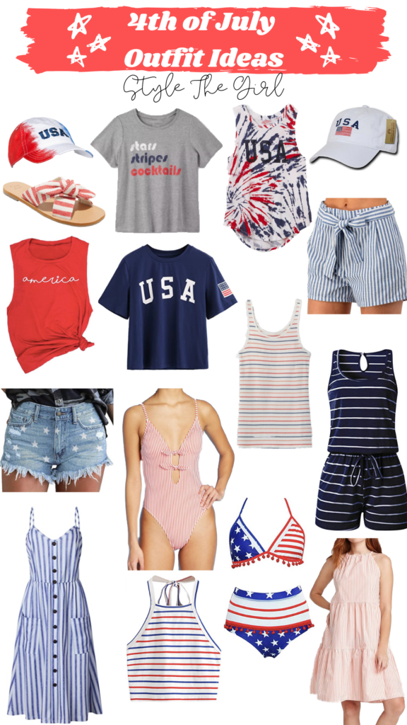 Fourth of July Outfit Ideas - STYLETHEGIRL