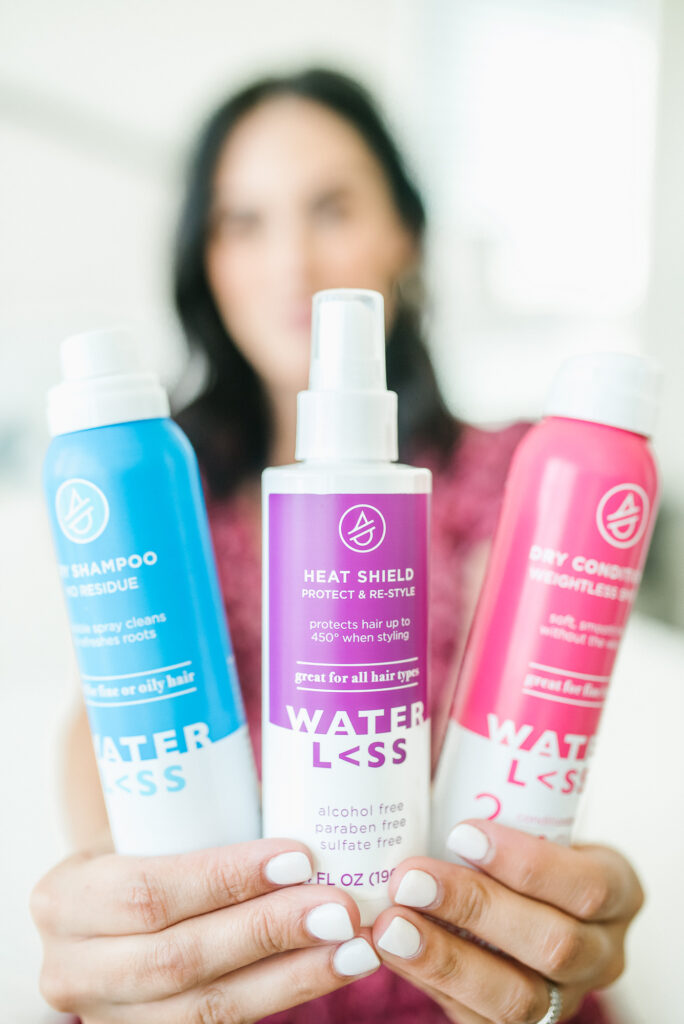 how to amp up your hair with waterless haircare